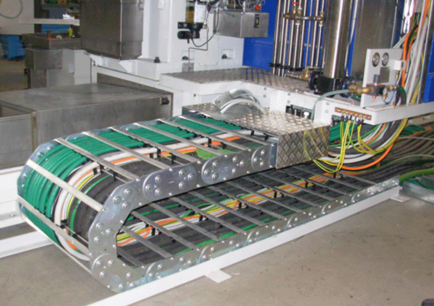 港口工程鋼制拖鏈應用案例