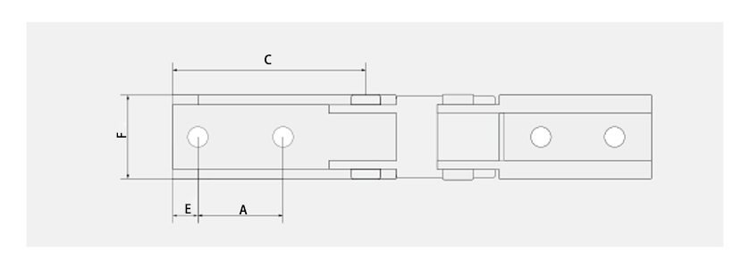 5系列微小型拖鏈系列接頭安裝尺寸圖 5系列微小型拖鏈系列接頭安裝尺寸圖